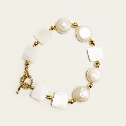 Clean-Fit Baroque Pearl Bracelet