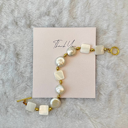 Clean-Fit Baroque Pearl Bracelet